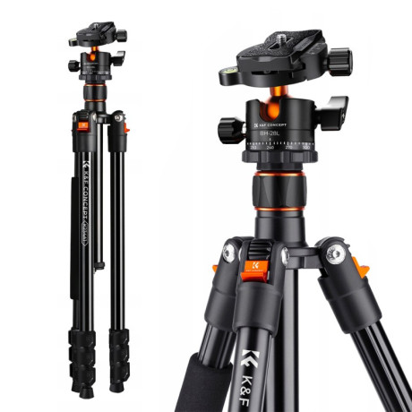 Fotografický statív K&F Concept SA234 s guľovou hlavou 160 cm (KF09.080)