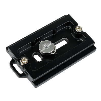 Arca-Swiss standard quick-release insert with 1/4" screw, 44 × 66 mm