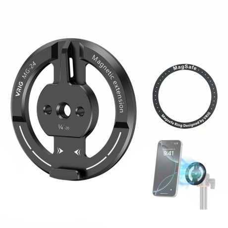 VRIG MG-24 MAGSAFE držák s 1/4" šroubením PRO IPHONE / telefon