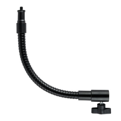 Flexible flexible tripod mount for circular lights, microphone