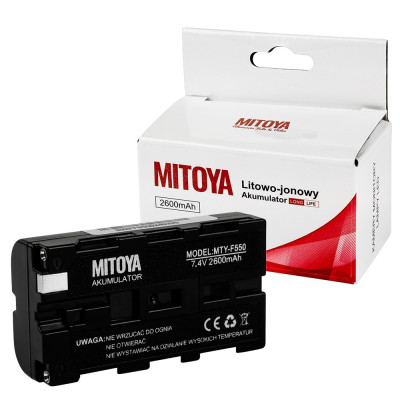 MITOYA LONG LIFE NP-F550 2600mAh battery