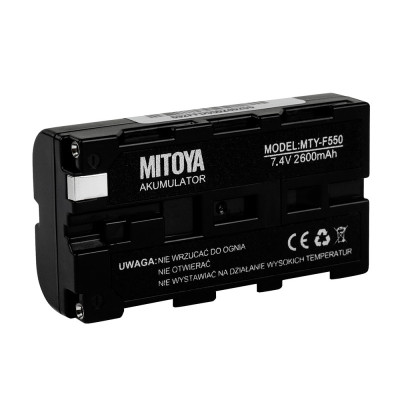 Batéria MITOYA LONG LIFE NP-F550 2600 mAh