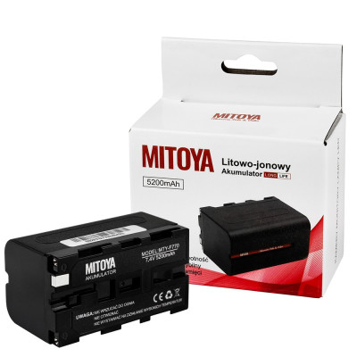 Battery MITOYA LONG LIFE NP-F770 5200mAh