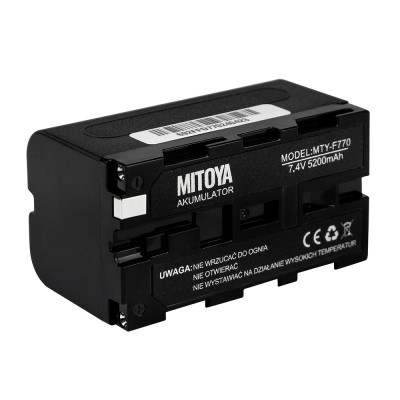 Battery MITOYA LONG LIFE NP-F770 5200mAh