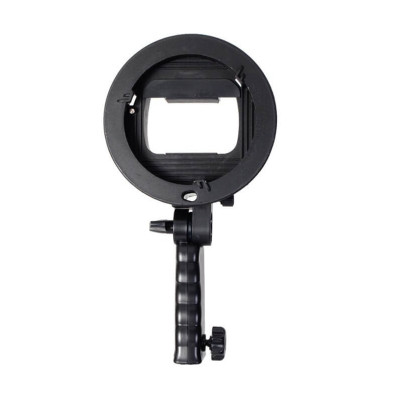 Bracket for system lamps type S - Bowens mounting with handle