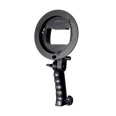 Bracket for system lamps type S - Bowens mounting with handle