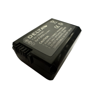 DELTA batéria FW50 typ 7,2 V 1150 mAh, pre fotoaparáty Sony