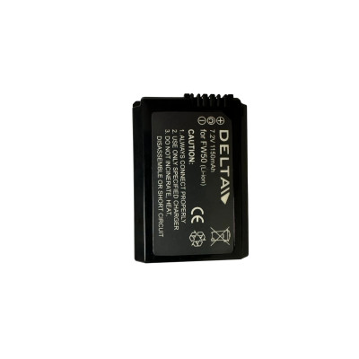 DELTA  baterie FW50 Typ  7.2V 1150mAh, pro Sony fotoaparáty