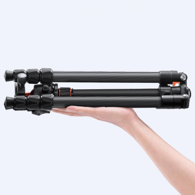 K&F Concept Karbonový fotografický stativ 254C2 s kulovou hlavou 164cm (KF09.123)