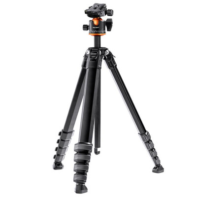 K&F Concept fotografický stativ SA225C1 s kulovou hlavou 140cm a funkcí monopodu (KF09.094)