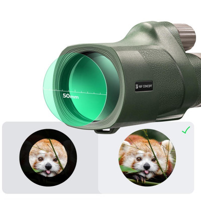 Monokulárne ďalekohľady K&F Concept 12x50 BaK4 IP68 KF33.076