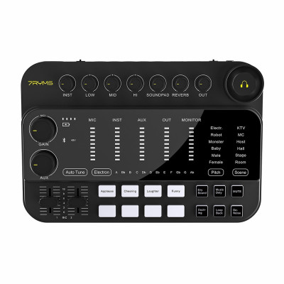 Zvukový mixážny pult , 7Ryms 7Caster SE2 - XLR / 3,5 mm / jack 6,35 mm / Bluetooth