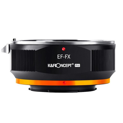 Canon EF bajonet adaptér [objektiv] – Fuji FX [tělo] K&F Concept PRO