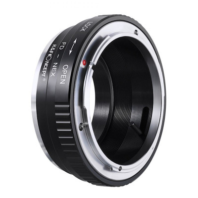 Canon FD bajonet adaptér [objektiv] - Sony E-mount [tělo] K&F koncept