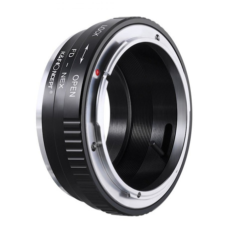 Canon FD bajonet adaptér [objektiv] - Sony E-mount [tělo] K&F koncept