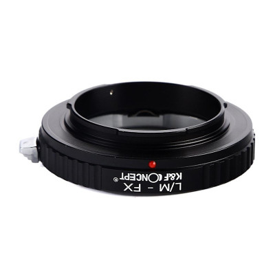 Leica M-bajonet adaptér [objektiv] – Fuji FX [tělo] K&F Concept PRO