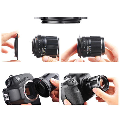 K&F Concept M42 [objektiv] - Canon EF [tělo] K&F Concept PRO