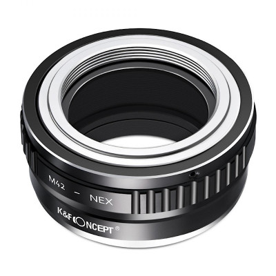 Bajonetový adaptér M42 [objektiv] – Sony E-mount [tělo] K&F koncept
