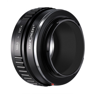 Bajonetový adaptér M42 [objektiv] – Sony E NEX - mount [tělo] K&F koncept