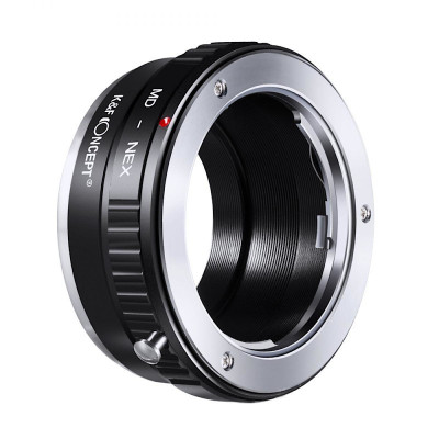 Minolta MC / MD bajonet adaptér [objektiv] – Sony NEX E-mount [tělo] K&F koncept
