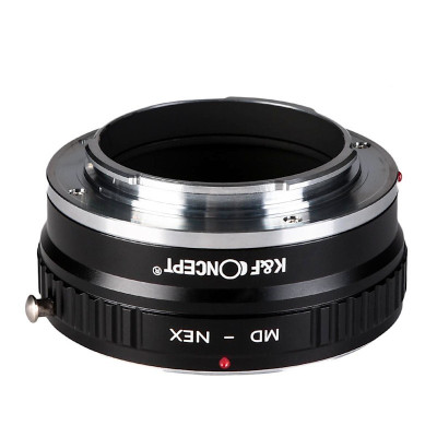 Minolta MC / MD bajonet adaptér [objektiv] – Sony NEX II  E-mount [tělo] K&F Concept II