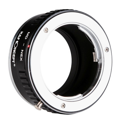 Minolta MC / MD bajonet adaptér [objektiv] – Sony NEX II  E-mount [tělo] K&F Concept II