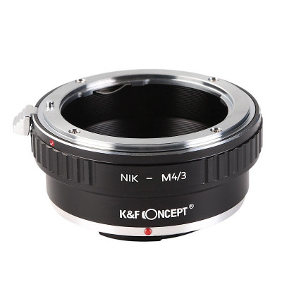Bajonetový adaptér Nikon F-mount [objektiv] – Micro 4/3 [tělo] K&F koncept