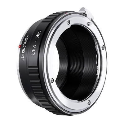 Bajonetový adaptér Nikon F-mount [objektiv] – Micro 4/3 [tělo] K&F koncept