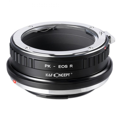 Pentax K bajonet adaptér [objektiv] – Canon RF [tělo] K&F Concept
