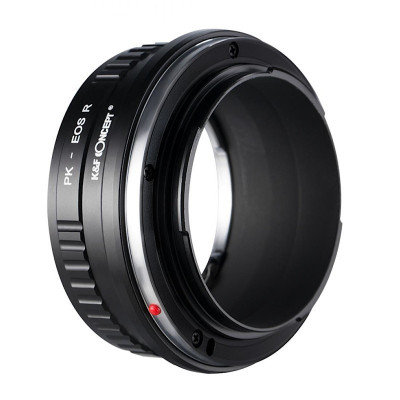 Pentax K bajonet adaptér [objektiv] – Canon RF [tělo] K&F Concept