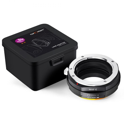 Sony bajonet / Minolta MAF bajonet adaptér [objektiv] – Sony E ( NEX ) - bajonet [tělo] K&F Concept PRO
