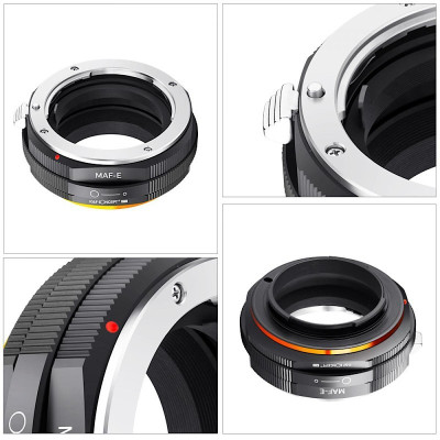 Sony bajonet / Minolta MAF bajonet adaptér [objektiv] – Sony E ( NEX ) - bajonet [tělo] K&F Concept PRO