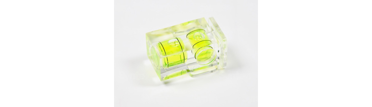 Vodováhy určené pro fotoaparáty